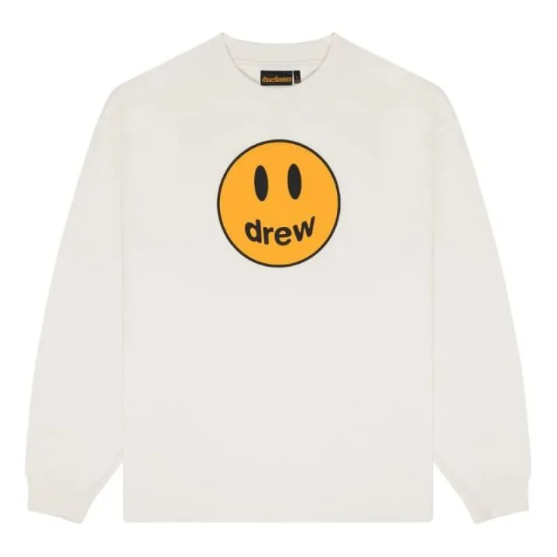 Drew House Mascot Longsleeve T-shirt 'Off white' DR-FW22-500 sold by KicksCrew