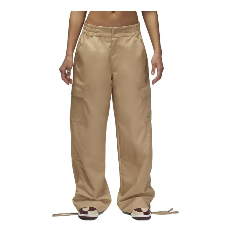 (WMNS) Air Jordan Chicago Pants 'Desert' DZ4436-254 sold by KicksCrew