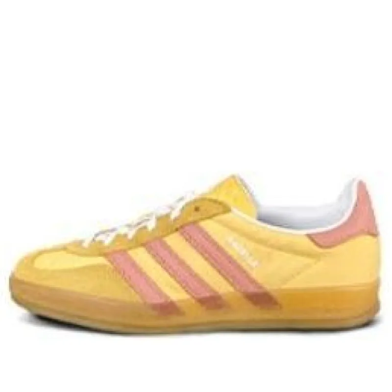 (WMNS) adidas Originals Gazelle Indoor 'Yellow Pink' IE2959 sold by KicksCrew