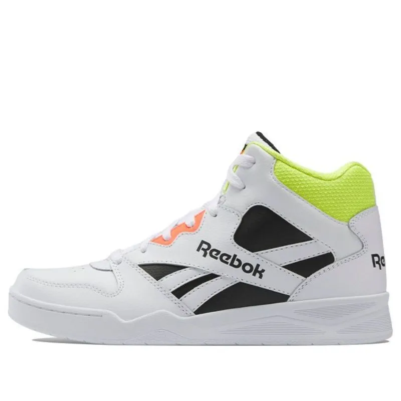 Reebok Royal BB 4500 High 2 'White Black Acid Yellow' HR0519 sold by KicksCrew