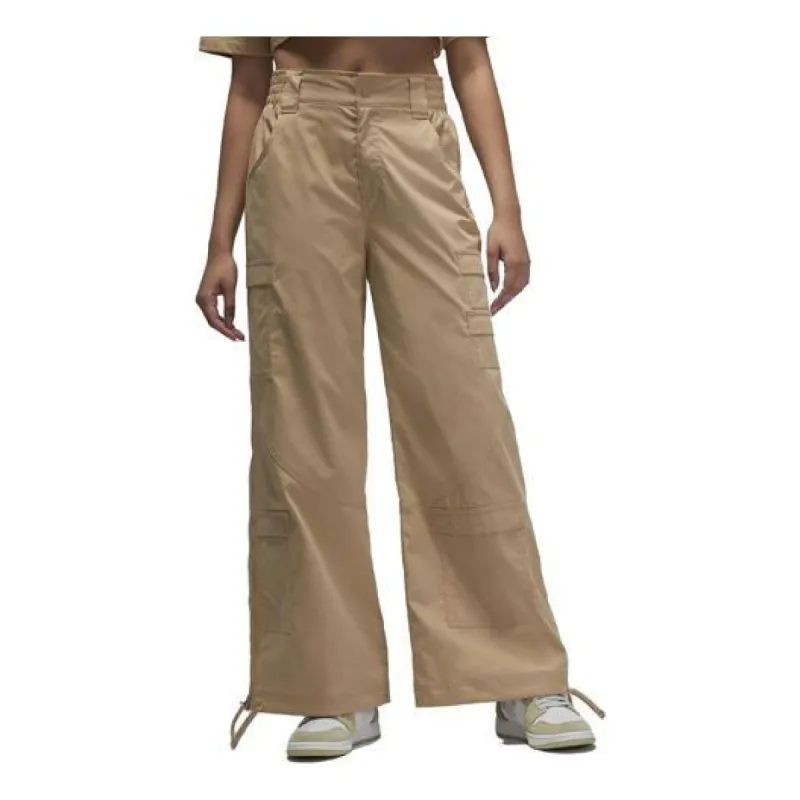(WMNS) Air Jordan Chicago Pants 'Desert' DZ3349-254 sold by KicksCrew