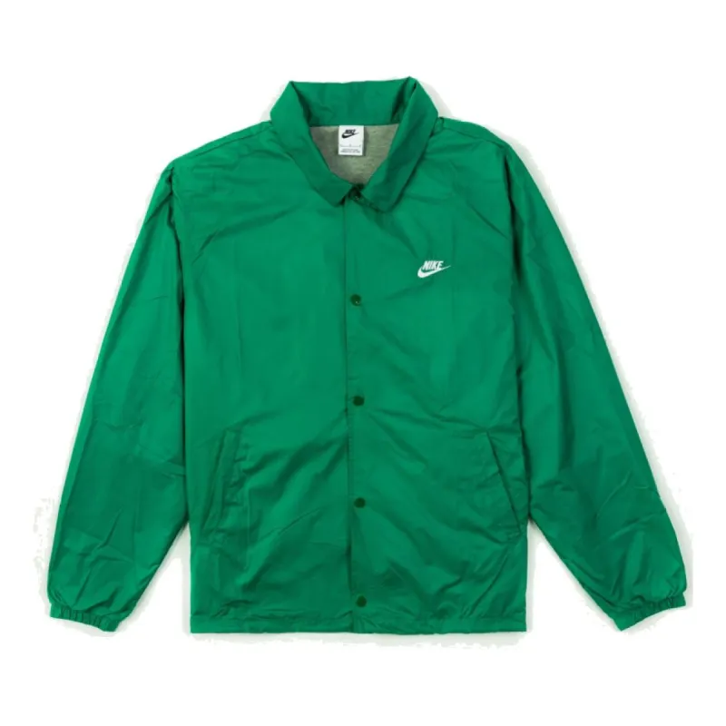 Nike Club Coaches' Jacket 'Malachite White' FN3316-365 sold by KicksCrew