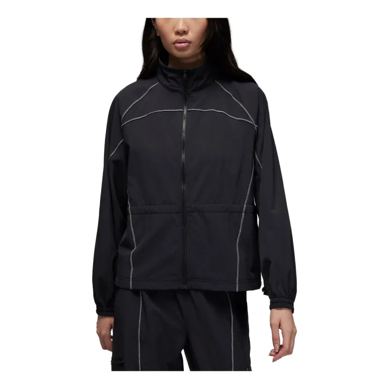 (WMNS) Air Jordan Sports Jacket 'Black' FB4616-010 sold by KicksCrew