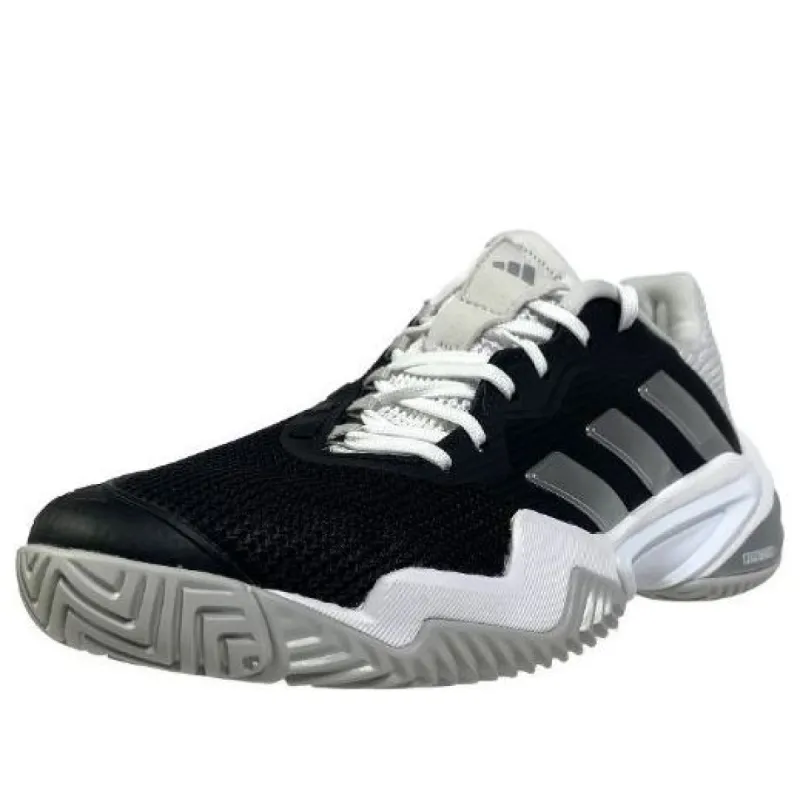 (WMNS) adidas Barricade 13 Tennis Shoes 'Black White' IF0408 sold by KicksCrew