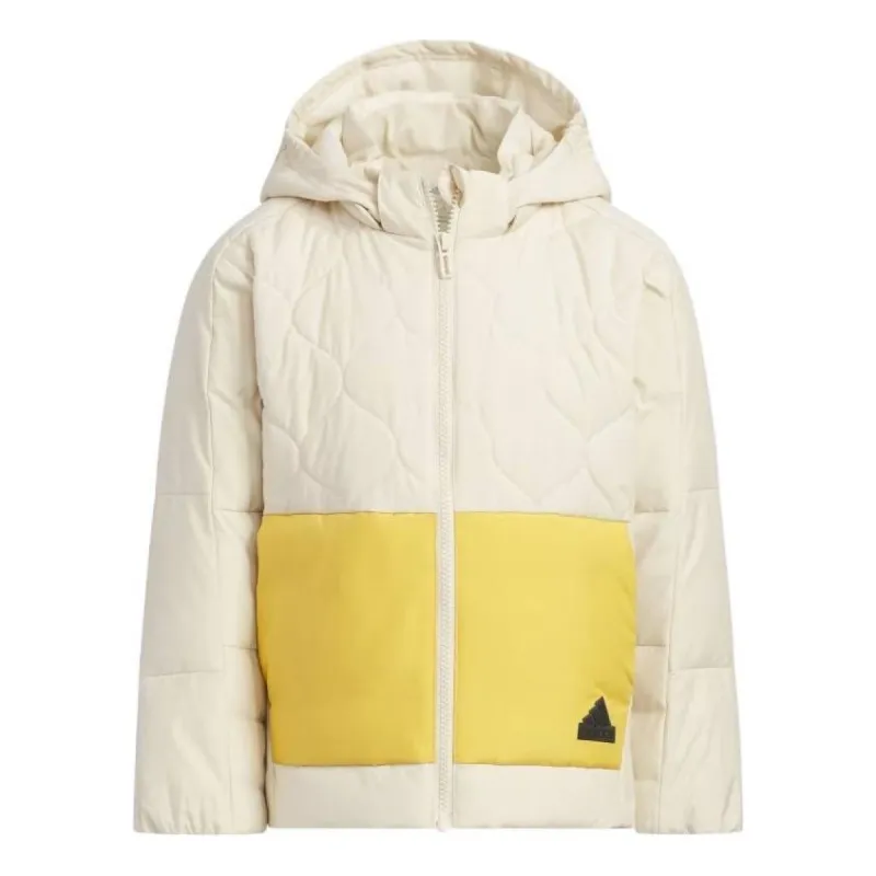 (PS) adidas Sportswear Urban Outdoor Down Jacket 'Beige Yellow' IQ1344 sold by KicksCrew