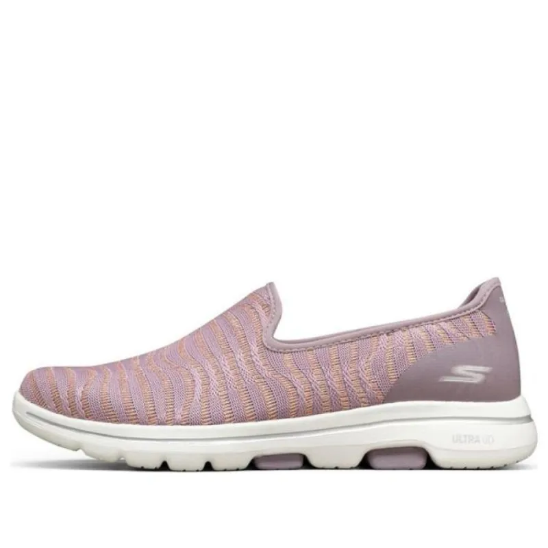(WMNS) Skechers Go Walk 1 'Pink Purple' 124623-MVE sold by KicksCrew
