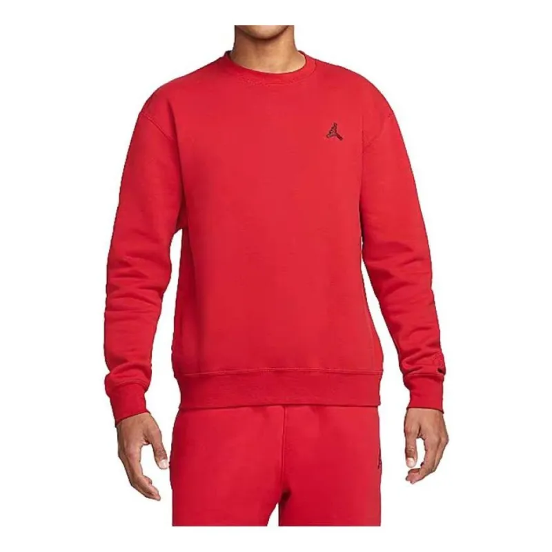 Air Jordan Crew-Neck Sweatshirt 'Red' DN7957-687 sold by KicksCrew