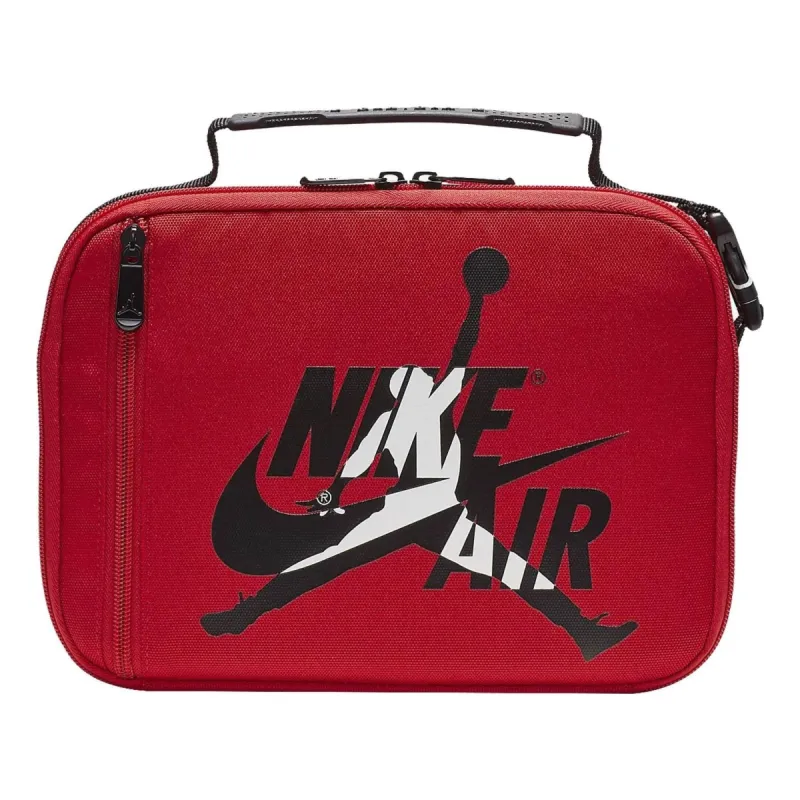 Air Jordan Insulated Lunch Bag Box 'Red Black' 9A0258-R78 sold by KicksCrew