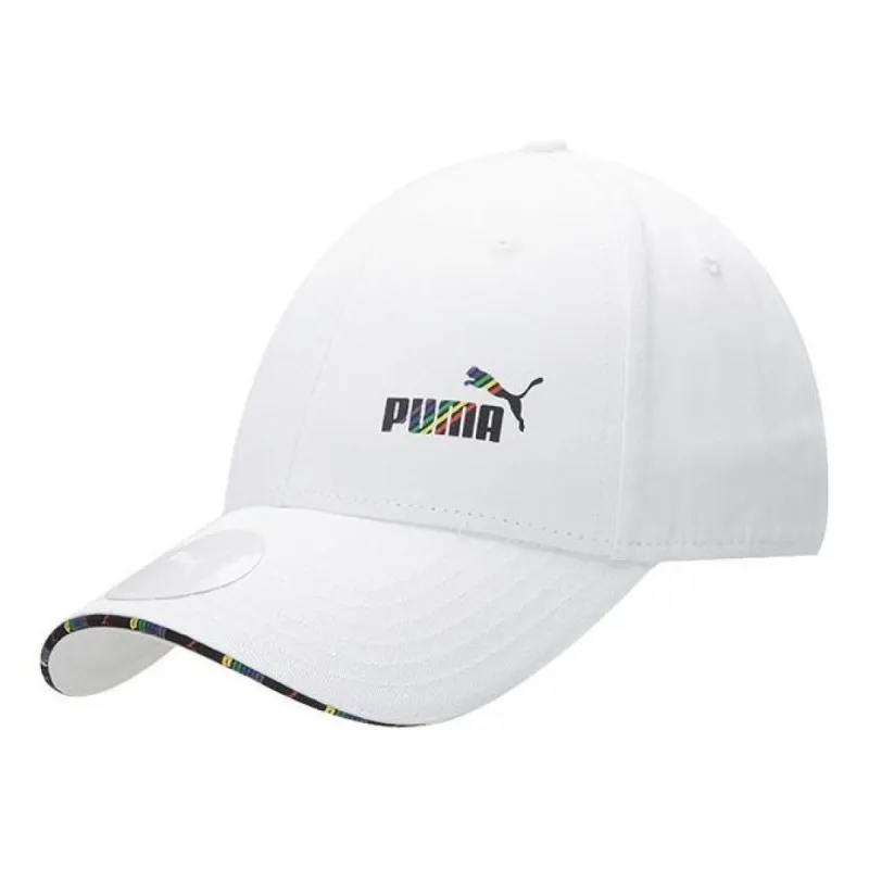 Puma Visor Pride Cap 'White Black' 024588-02 sold by KicksCrew