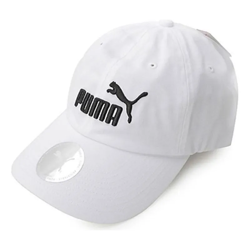 Puma Basic Baseball Cap 'White Black' 052919-10 sold by KicksCrew