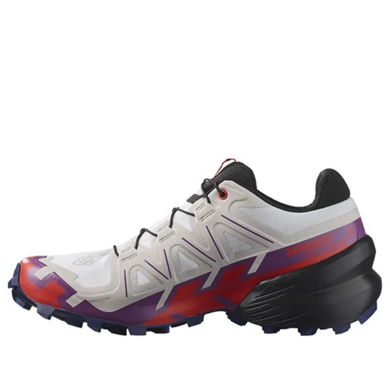 (WMNS) SALOMON Speedcross 6 'White Purple Red' 417432 sold by KicksCrew