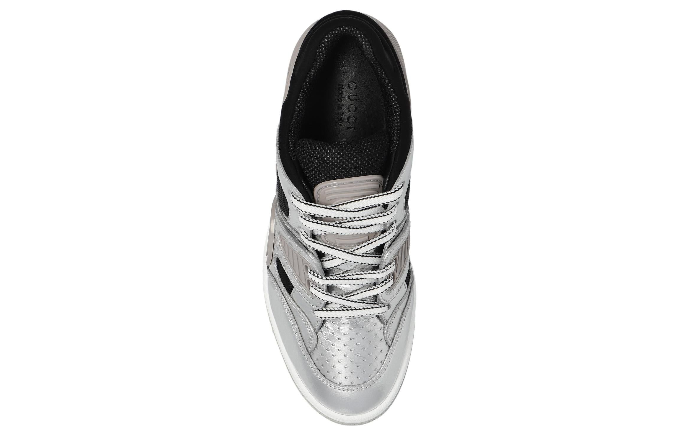 (WMNS) GUCCI Basket 'Silver Black White' 725905-AABB8-8142 sold by KicksCrew product image thumbnail 8