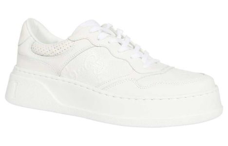 Gucci GG Embossed Sneaker 'White' 669582-1XL10-9014 sold by KicksCrew