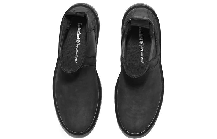 (WMNS) Timberland Courmayeur Valley Chelsea 'Black Nubuck' A5ND7015 sold by KicksCrew product image thumbnail 4