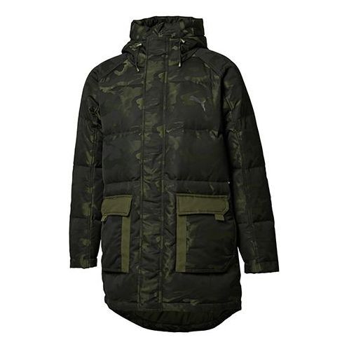 Puma Hoodie Long Sleeve Jacket 'Green' 581641-70 sold by KicksCrew