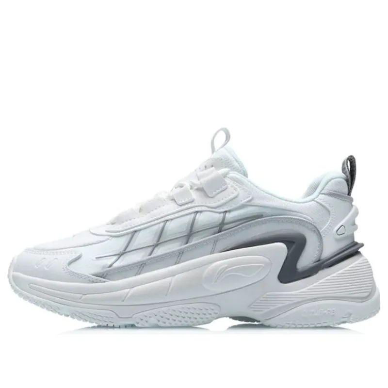 (WMNS) Li-Ning Nebula M1 'Smoke White' AGCR014-3 sold by KicksCrew