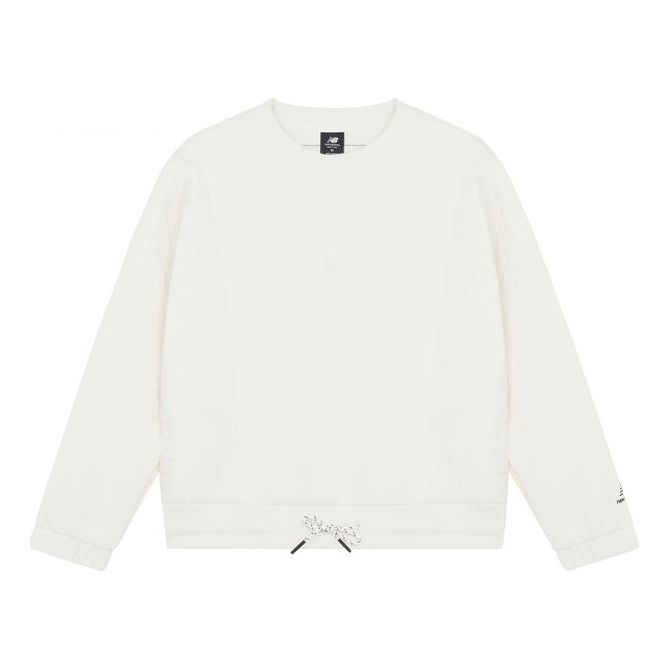 (WMNS) New Balance Original Sweatshirt 'White' AWT14371-NMC sold by KicksCrew