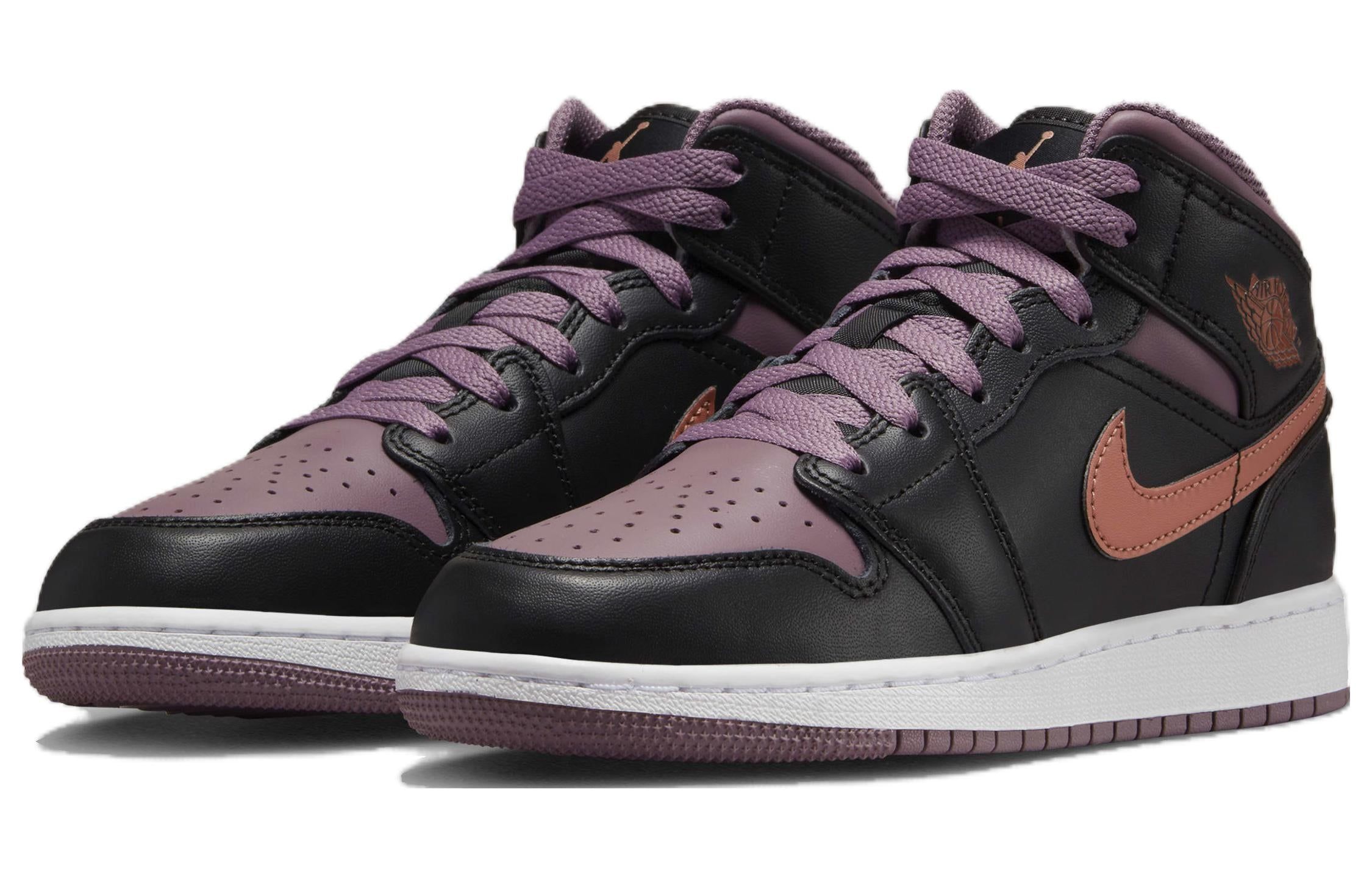 (GS) Air Jordan 1 Mid SE 'Black Sky J Mauve' FB9909-008 sold by KicksCrew product image thumbnail 4