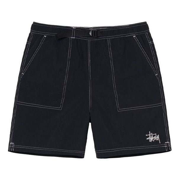 Stussy Nylon Mountain Short 'Black' 112273 sold by KicksCrew