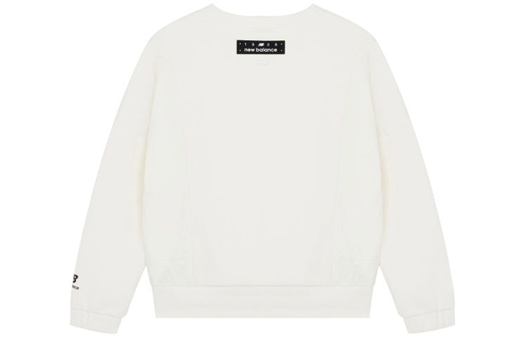 (WMNS) New Balance Original Sweatshirt 'White' AWT14371-NMC sold by KicksCrew product image thumbnail 2