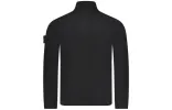 STONE ISLAND Wappen Patch High Neck Half Button Knit 'Black' 7915540A3-A0029 sold by KicksCrew