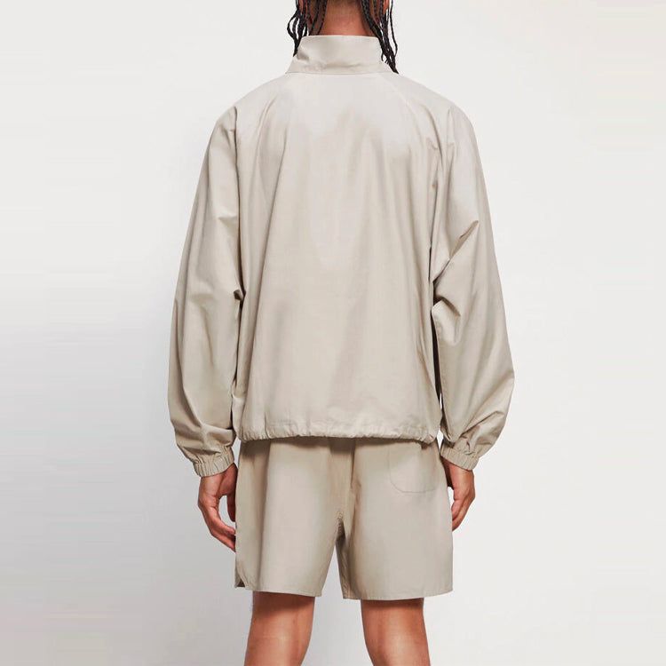 Fear of God Essentials FW20 Half Zip Track Jacket 'Moss' 0202250500026245 sold by KicksCrew product image thumbnail 3