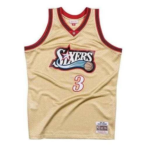 Mitchell & Ness x NBA Philadelphia 76ers 1996-97 Jersey 'Allen Iverson 3' BA895L-P76-D-L3V sold by KicksCrew