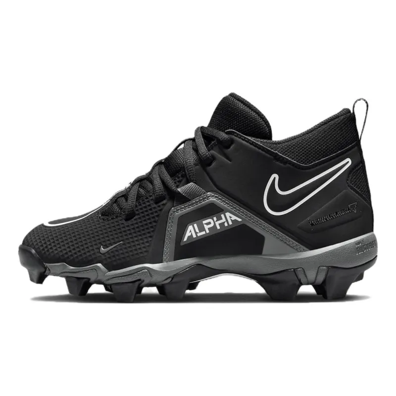(GS) Nike Alpha Menace 3 Shark Football Cleats 'Black' CV0581-010 sold by KicksCrew