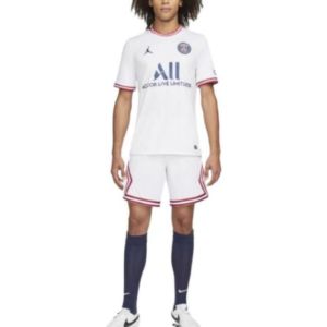 Air Jordan Paris-Saint Germain 21/22 Fourth Vapor Match Short 'White' DH7472-100 sold by KicksCrew