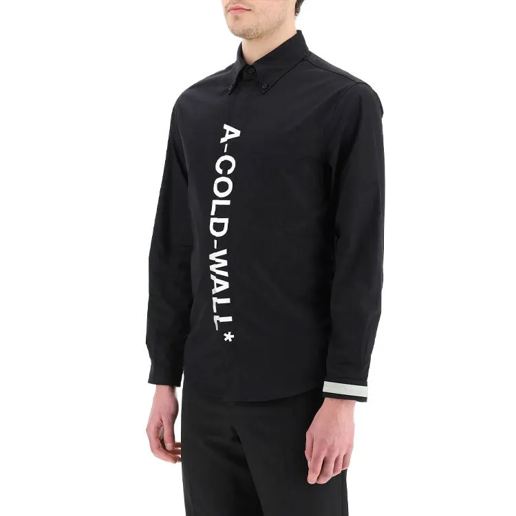 A-COLD-WALL* Split Dialogue Shirt 'Black' ACWMSH054-BLACK sold by KicksCrew product image thumbnail 3