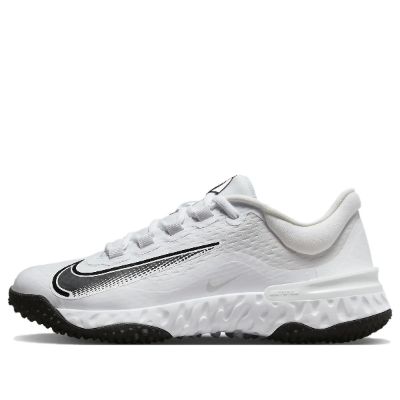 (WMNS) Nike Alpha Huarache Elite 4 Turf 'White Black' FD2746-100 sold by KicksCrew