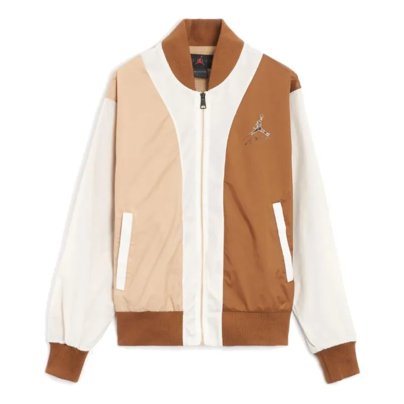 Air Jordan Flight MVP Jacket 'Light British Tan Hemp' FB7032-281 sold by KicksCrew