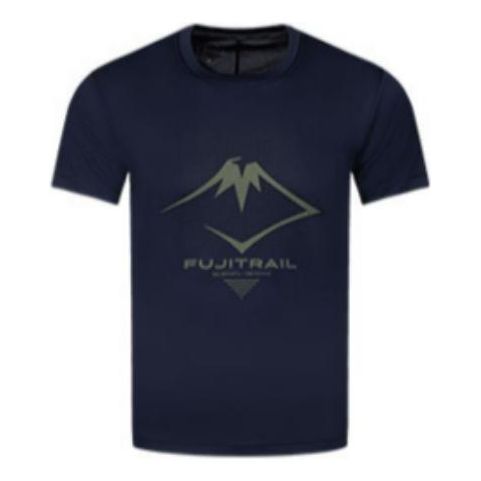 ASICS Fujitrail Logo Short Sleeve T-shirt 'Navy' 2011C624-400 sold by KicksCrew