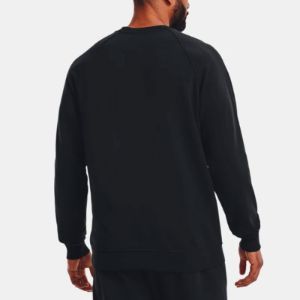 Under Armour Logo Sweatshirt 'Black' 1373837-001 sold by KicksCrew