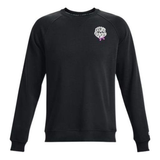 Under Armour Logo Sweatshirt 'Black' 1373837-001 sold by KicksCrew