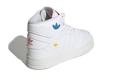 (GS) adidas originals Drop Step 'White Yellow Bright Blue' HP7793 sold by KicksCrew
