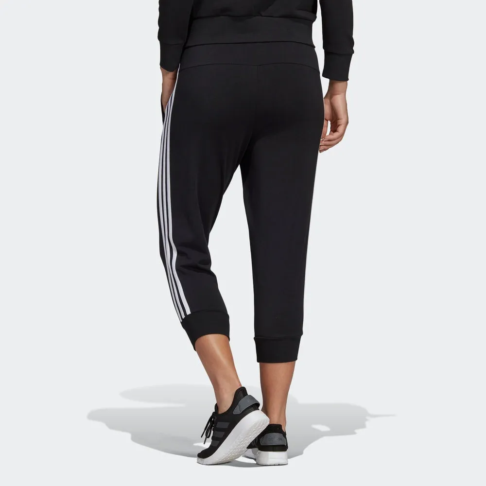 (WMNS) adidas Essentials Solid 3/4 Pants Asia Sizing 'Black' DP2396 sold by KicksCrew product image thumbnail 4
