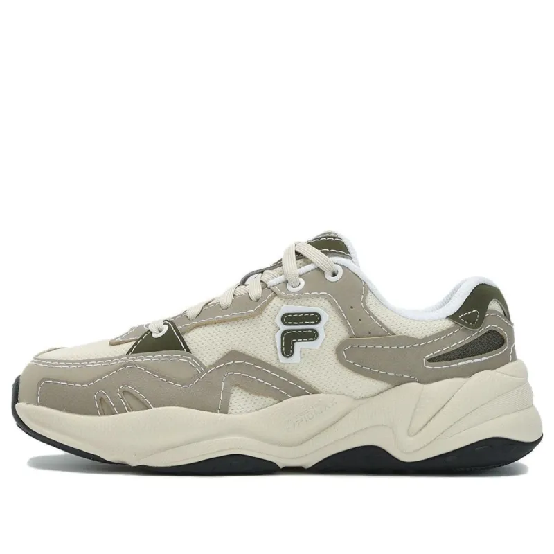 (WMNS) FILA Flash Sneakers 'Cream White Green' T12W331103FAT sold by KicksCrew