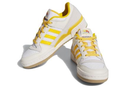 (WMNS) Adidas Originals Forum Low Shoes ' Cream White Crew Yellow' IF2740 sold by KicksCrew