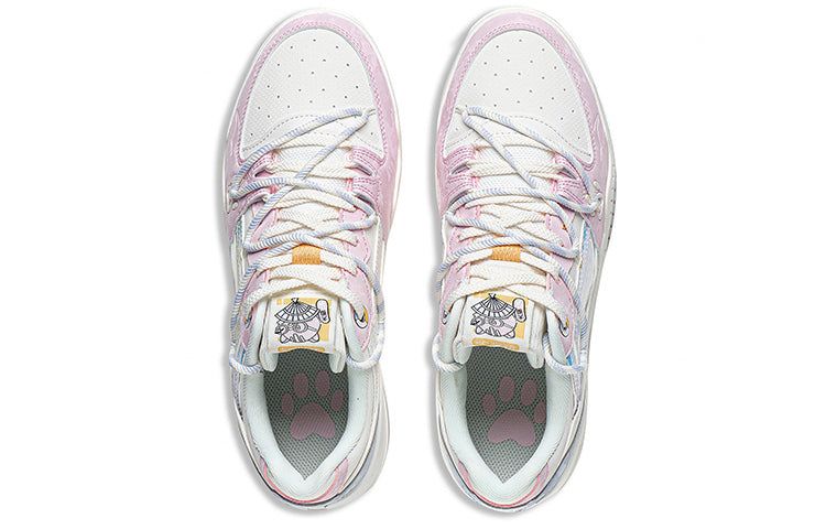 (WMNS) Li-Ning Moon White 'White Pink' AGCS252-11 sold by KicksCrew product image thumbnail 3