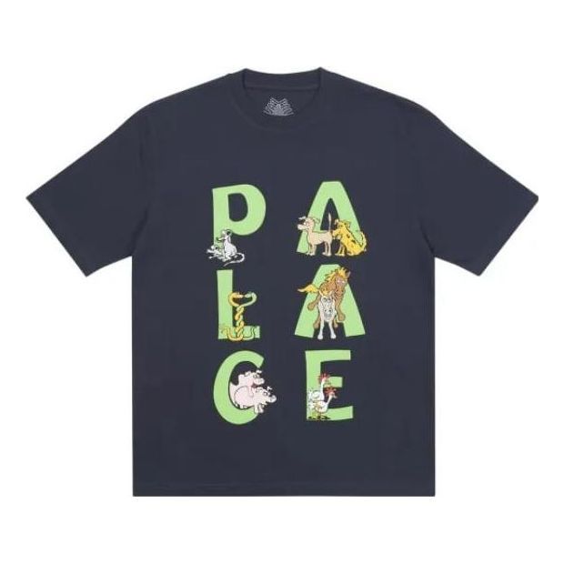 Palace FW22 Session T-Shirt 'Navy' P23TS057 sold by KicksCrew