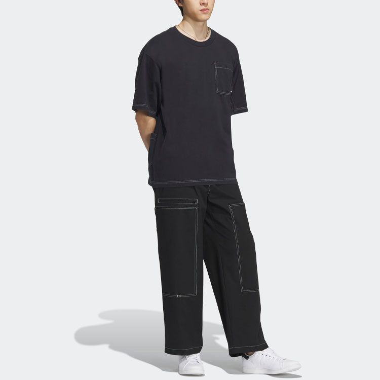 Adidas originals WW TEE Short Sleeve 'Black' HY7243 sold by KicksCrew product image thumbnail 4