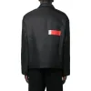HERON PRESTON FW22 Security Uniform Tape Jacket 'Black' HMEA081F22FAB0011000 sold by KicksCrew