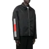 HERON PRESTON FW22 Security Uniform Tape Jacket 'Black' HMEA081F22FAB0011000 sold by KicksCrew