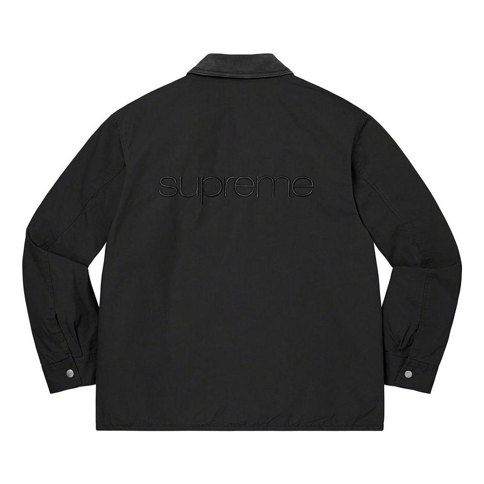 Supreme Cotton Utility Jacket 'Black' SUP-FW22-097 sold by KicksCrew product image thumbnail 2