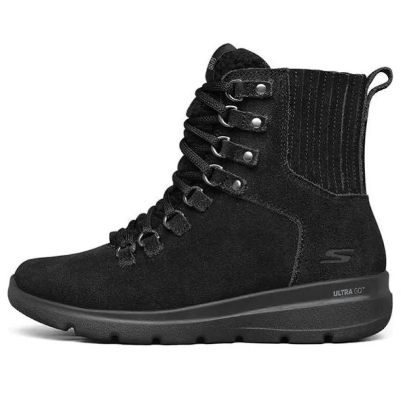 (WMNS) Skechers Glacial Ultra 'Black' 144151-BBK sold by KicksCrew