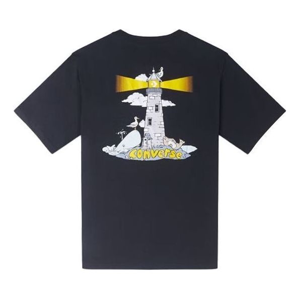Converse Lighthouse T-shirt 'Black' 10024760-A01 sold by KicksCrew