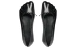 (WMNS) Balenciaga Anatomic Ballerina Shoes 'Black Shiny Soft Sheepskin' 714260WBCW01000 sold by KicksCrew