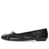 (WMNS) Balenciaga Anatomic Ballerina Shoes 'Black Shiny Soft Sheepskin' 714260WBCW01000 sold by KicksCrew