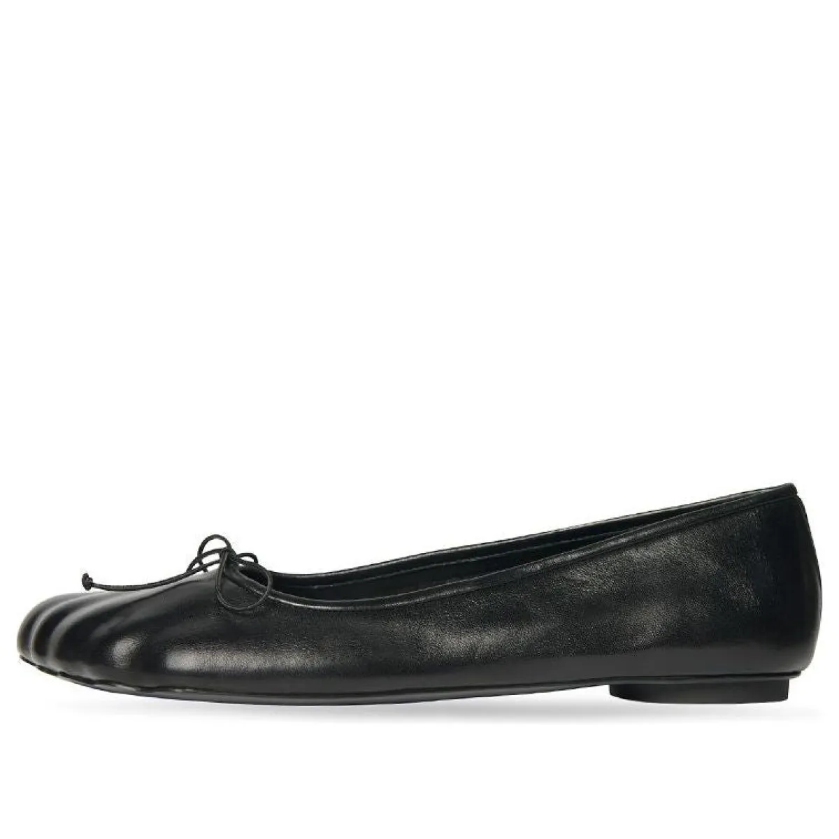 (WMNS) Balenciaga Anatomic Ballerina Shoes 'Black Shiny Soft Sheepskin' 714260WBCW01000 sold by KicksCrew